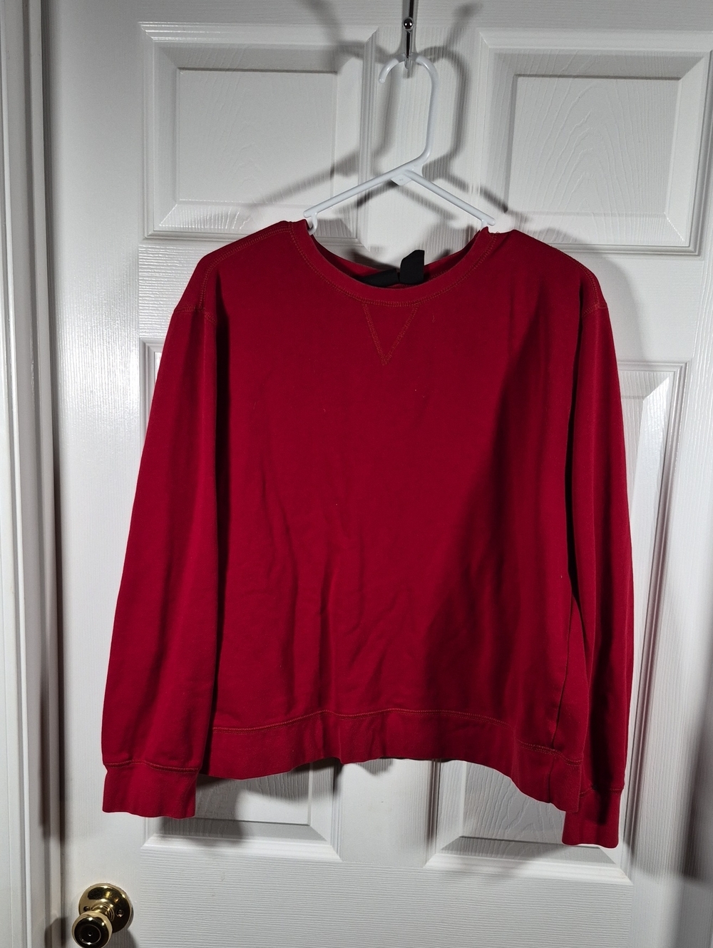 Joe Boxer Red Crewneck Sweatshirt